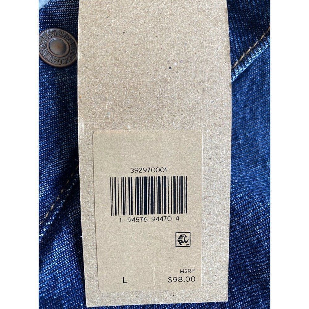LEVI'S EX-BOYFRIEND Pieced Sherpa Trucker Jacket - Picture 8 of 11